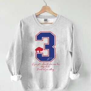 Damar Hamlin Praying Damar Hamlin 3 Love Damar Hamlin Buffalo Mafia Sweatshirt